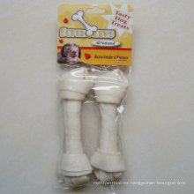 Alimento para mascotas 6 "-6.5" White Knatch Bone Dog Chew